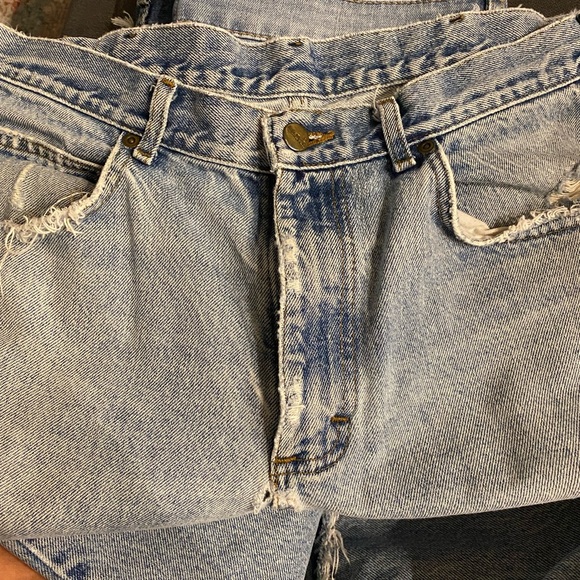 COPY - ✨LLBEAN Classic Vintage Super-Worn Broken-In Jeans Size 35x30 Unisex✨ - Picture 14 of 15